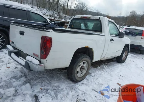 2005 GMC Canyon Sl from USA, damaged, VIN 1GTCS148058163110